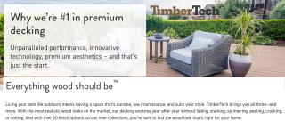 TimberTech Advanced PVC and Composite Decking