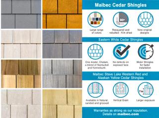 MAIBEC SHINGLES COLORS