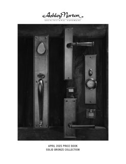 ASHLEY NORTON SOLID BRONZE HARDWARE