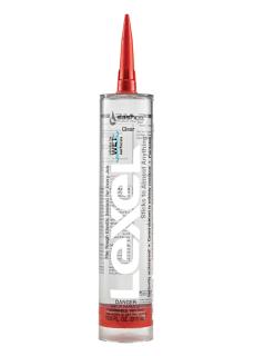 Lexel Clear Synthetic Rubber All Purpose Caulk