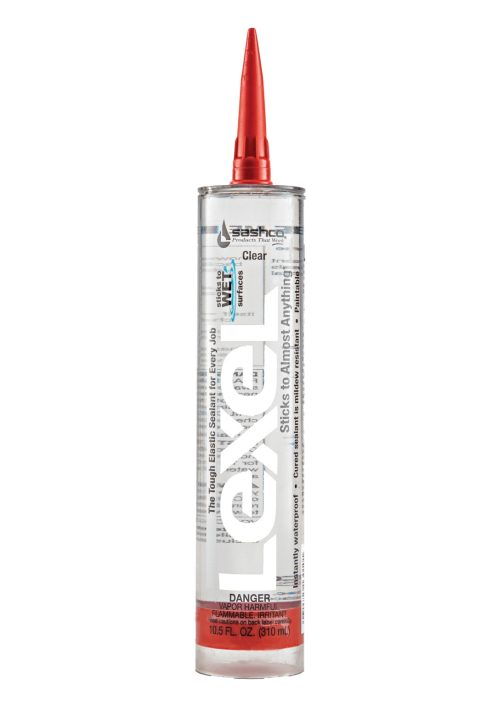 Lexel Clear Synthetic Rubber All Purpose Caulk