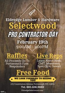ELDREDGE-SELECTWOOD CONTRACTOR DAY