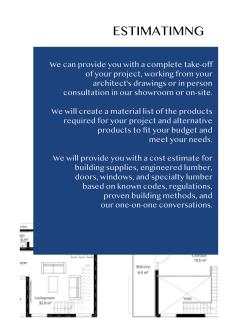 Estimating Department